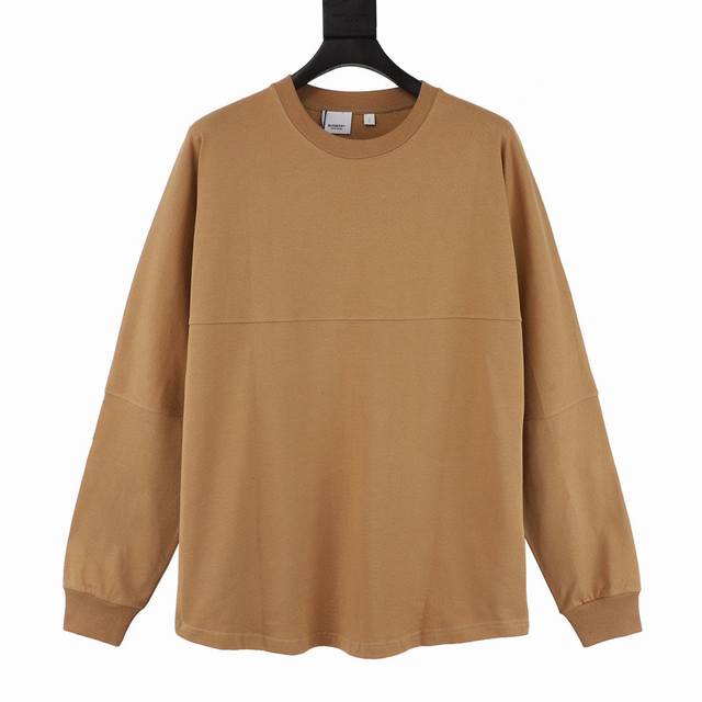 Burberry Classic Bestselling Batwing Sleeve Sweatshirt with Back Logo. Authentic