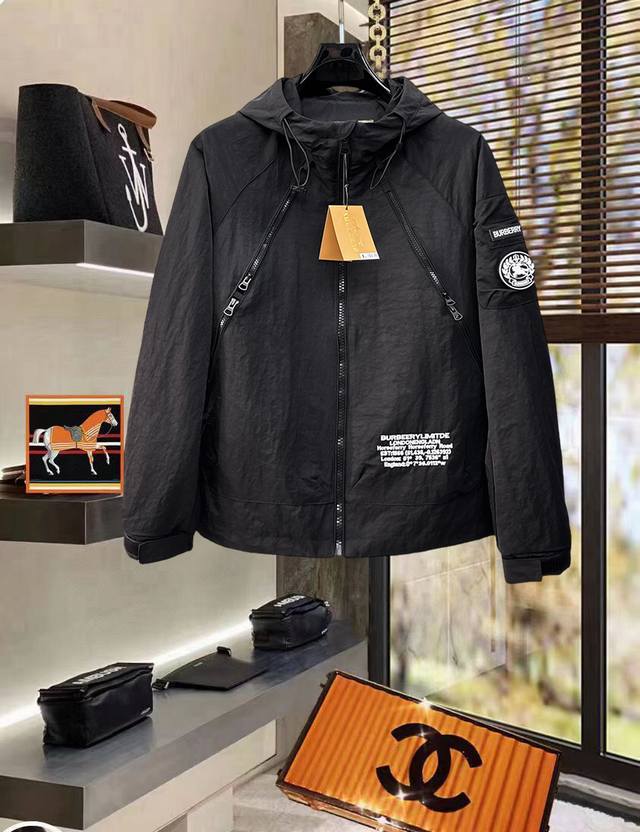 Burberry 2025 Autumn New Jacket Original 1:1 Custom Made Hardware All Imported