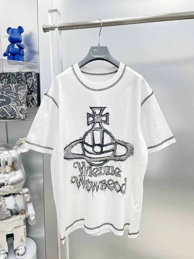 Vivi High-weight 2025 Summer New Arrival Short-sleeved Shirt with Letter Brand P