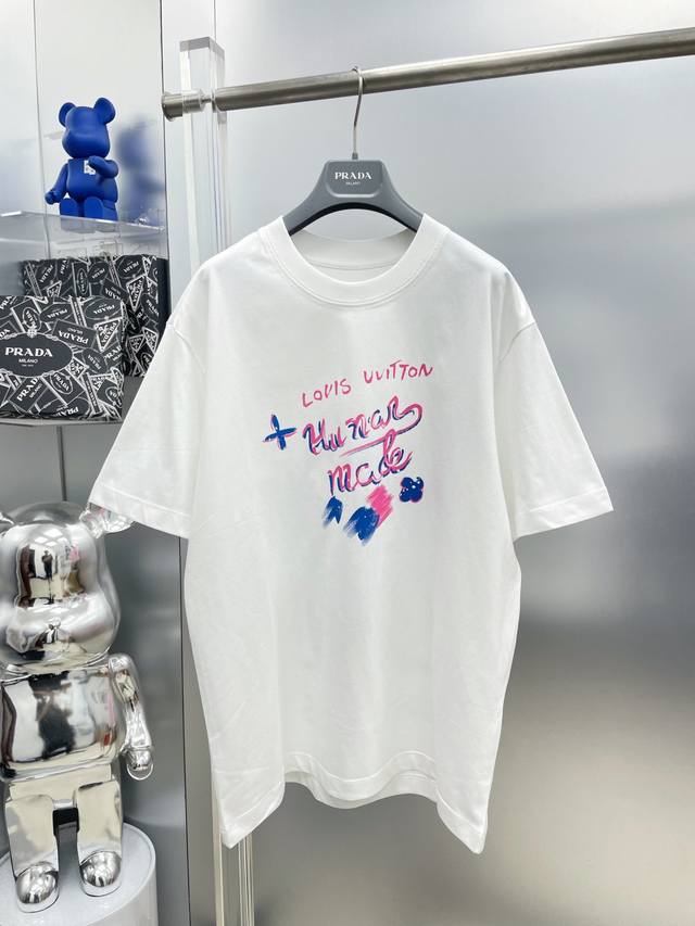 LV Louis Vuitton 2025 Summer New Hand-painted Graffiti Nigo Sunflower Letter Log