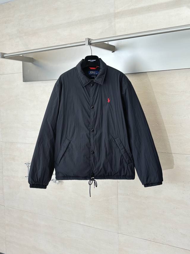 Ralph Laure* 25Fw Red Label Lightweight Cotton Coach Jacket ( ) The outer materi