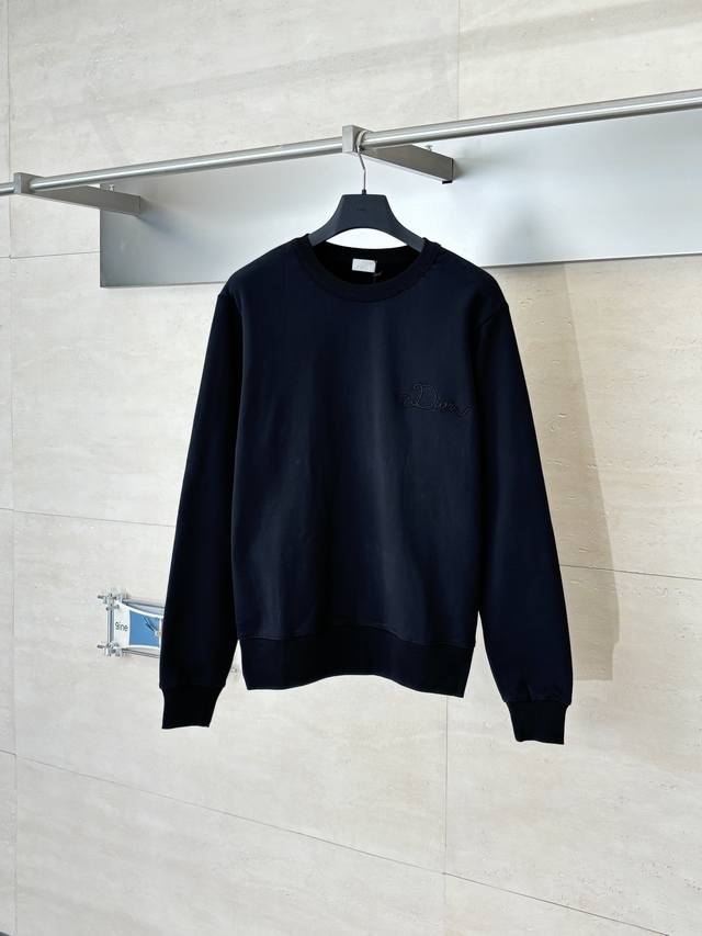 Dio* Spring 2016 New Cd Ribbon Logo Crew Neck Sweatshirt ( ) This sweatshirt fea