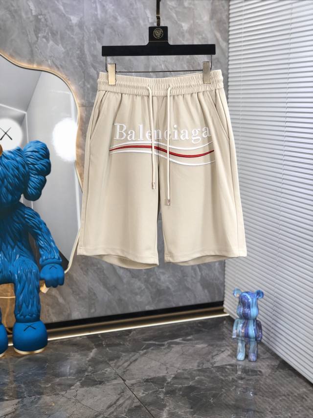 Balenciaga. High-end shorts series 2025 Spring/Summer new men's fashion casual