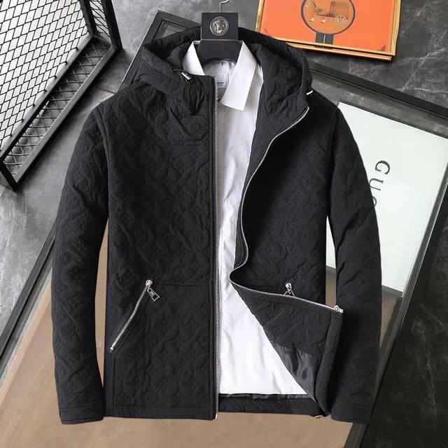 Lv Complete with all three labels, this 2025 winter new style down cotton coat i