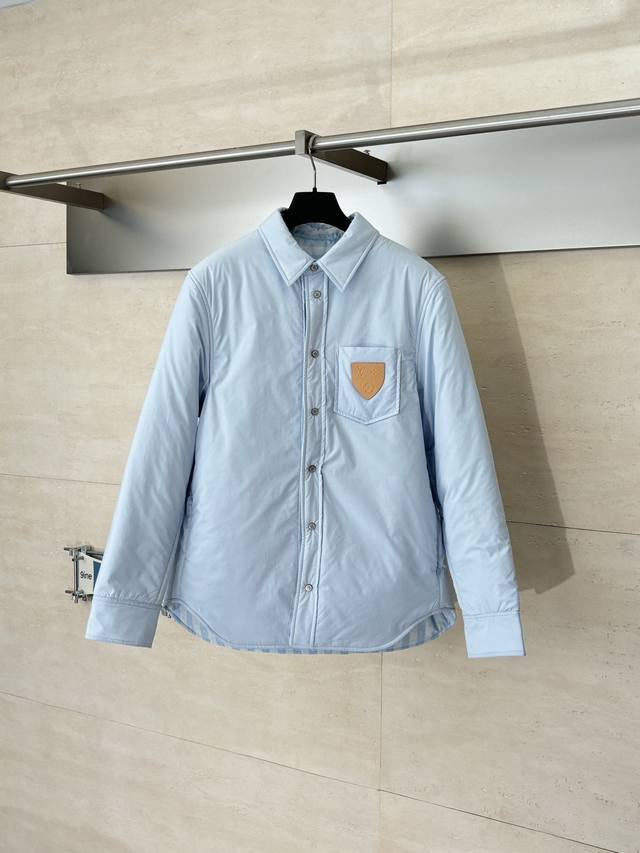 LV Louis Ss26 Ski Series Single-Breasted Lapel Cotton Jacket Size: SML XL