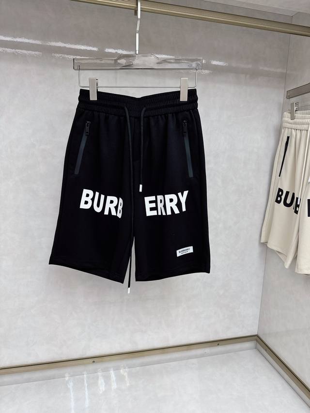 Burberry 2025 Summer New Men's Casual Shorts, all tags included. Made with prem