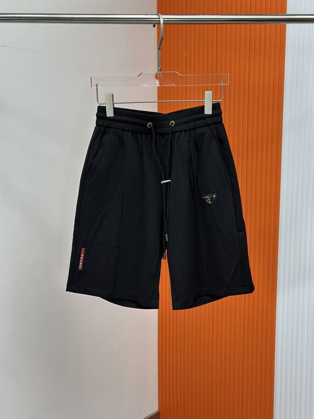 Prada Summer New Men's Casual Shorts, premium custom-made all-cotton breathable