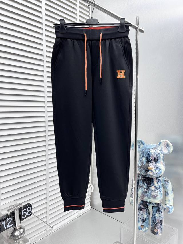 Hermes* 2025 Autumn/Winter New Casual Pants! Available simultaneously on the off
