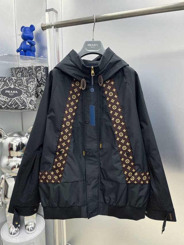 LV Louis Vuitton 2025 Autumn/Winter New Monogram Webbing Patchwork Letter Logo T