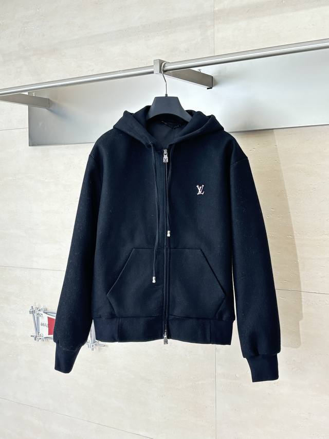 LV Louis Vuitton Fw25 Fall/Winter New Wool Tech-Blend Waist-cinching Hardware Lo