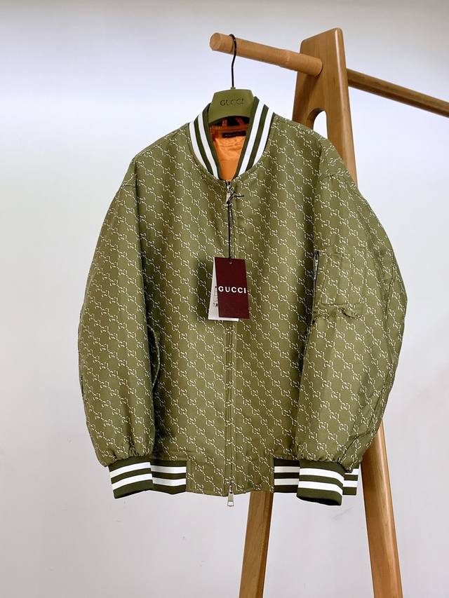 Gucci 2025Fw Fall/Winter New Arrival - All-over GG Jacquard Jacket. The classic