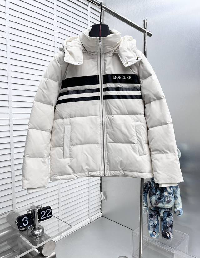Moncler* 2025Ss Winter New Down Jacket ( ). Filled with standard 90% white duck
