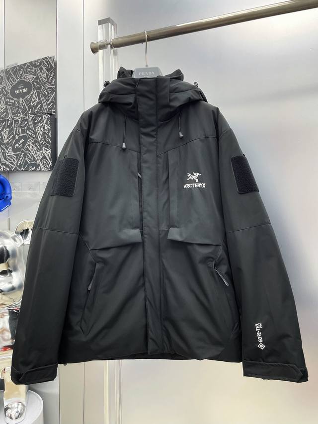Arc Arc'teryx 2025 Autumn/Winter New Style Letter Embroidered Logo Down Jacket H