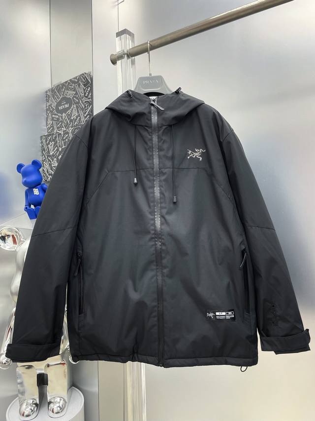 Arc Arc'teryx 2025 Winter New Arrival Letter Embroidered Logo Down Cotton Jacket