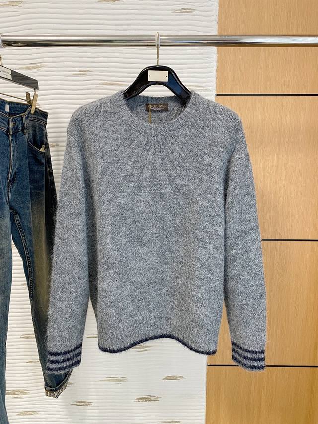 Lp2640 New Autumn/Winter Knitted Wool Sweater. High-quality Italian imported woo