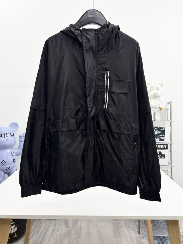 Fend1 2025 Autumn/Winter New Men's Jacket, original single-piece with complete t