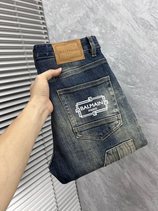 Bally 2025 New Men's Jeans - Comfortable and Elastic Fabric. Exclusive Release