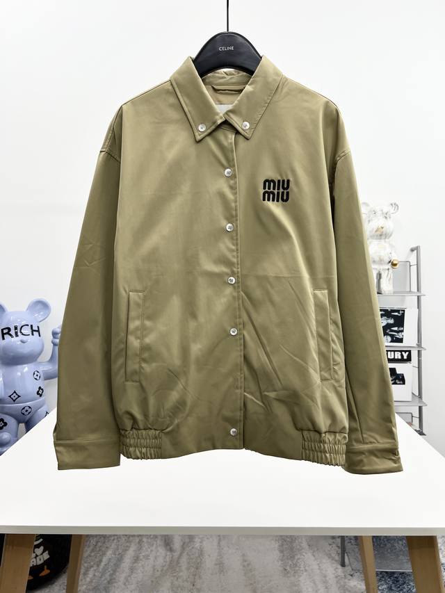 Miu Miu 2025 Autumn/Winter New Men's Jacket, original single-piece with complete