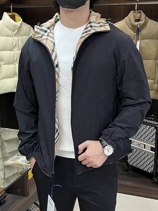 Featured item: Burberry's new 2025 reversible check coat. This lightweight twil