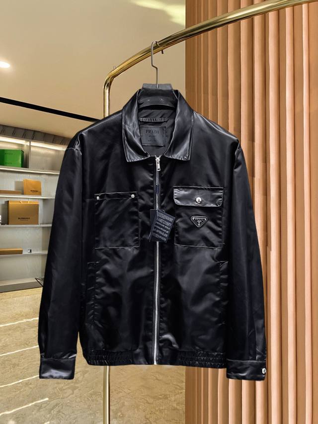 Same style as Prada's official website, released early! 2025 Fall New Men's Jac