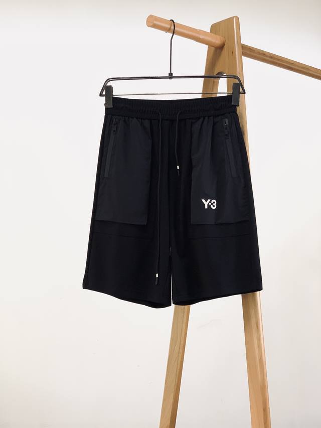 Y-3 Yohji Yamamoto 2025 Spring/Summer New Arrival Sporty Casual Cargo Shorts, do