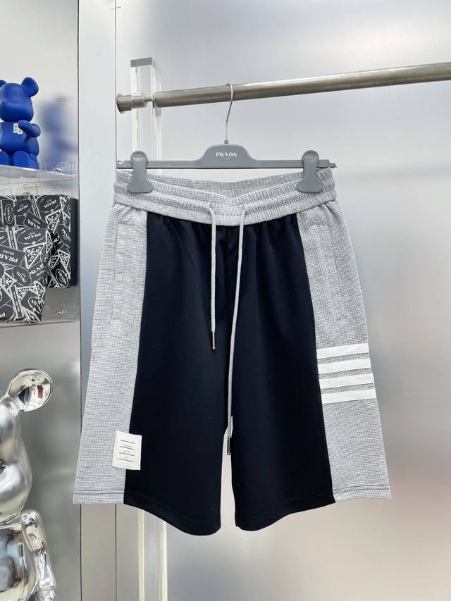 Tb Tom's 2025 Spring/Summer New Brand Logo Casual Shorts, available simultaneous