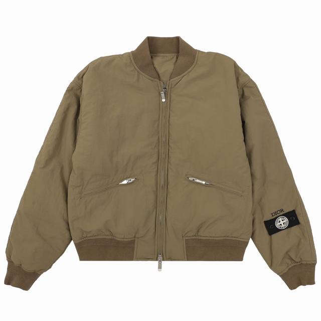 Cd X Stone Island Collaboration Pilot Jacket Size: 46-52