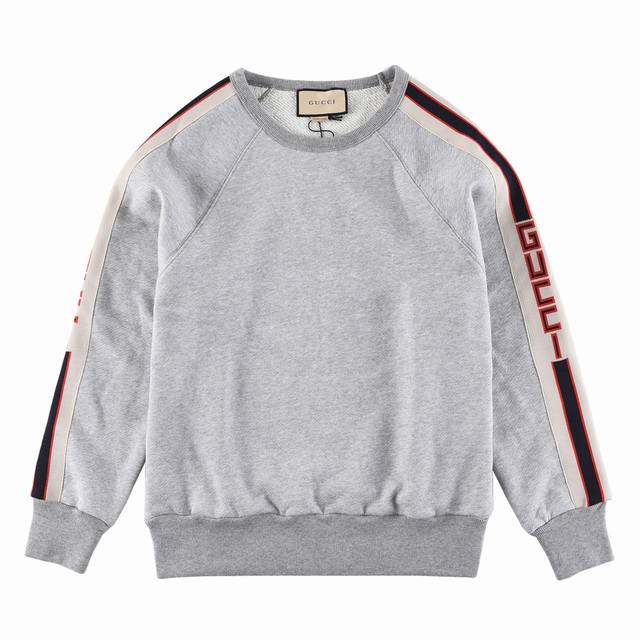 Gucci Classic Side Webbing Crew Neck Sweatshirt ( ) Sizes: Xs-L ( )