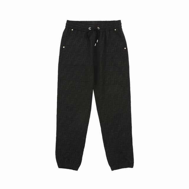 Fendi monogram print Ff all-over work pants Size: Xs-L