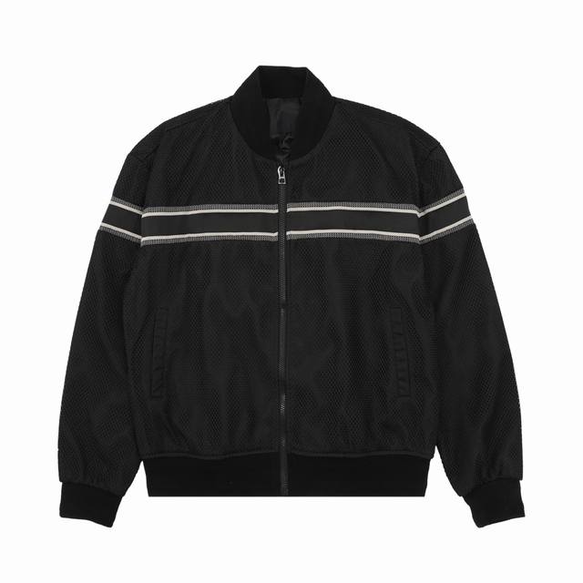 Dior Mesh Webbing Baseball Jacket Size: Xs-L