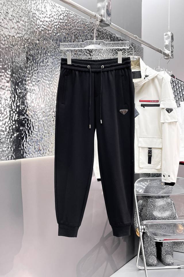 Prada 2025 Spring New Arrival Casual Pants, available simultaneously on the off