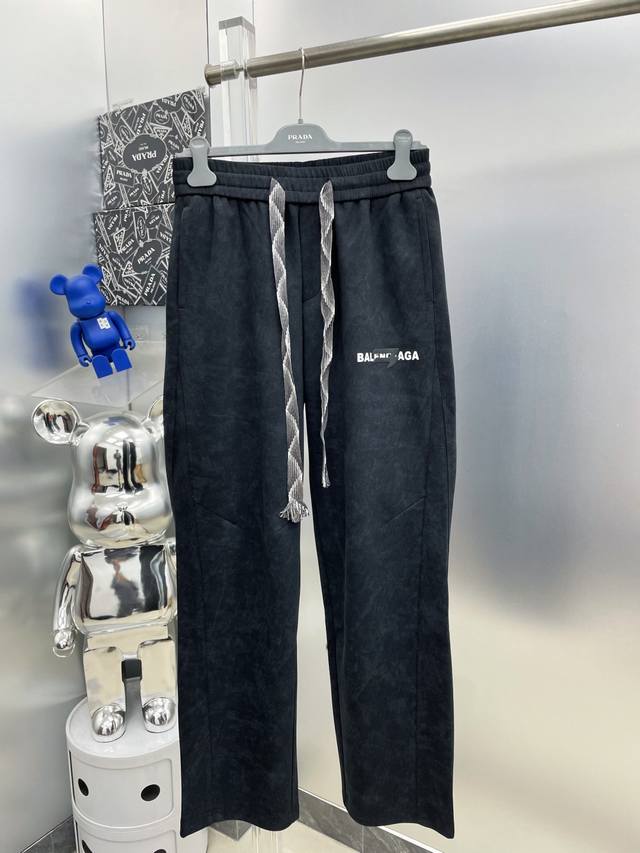Bal* Paris Bb 2025 Spring/Summer New Brand Logo Casual Pants (Long Pants) Availa
