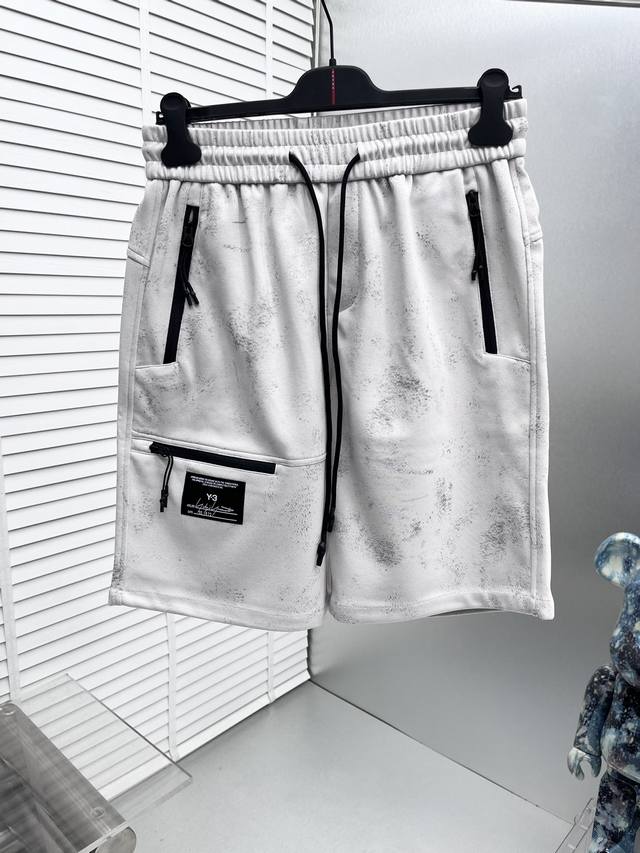 Y-3* 2025 Summer New Casual Shorts! Brand's classic logo casual shorts, custom f