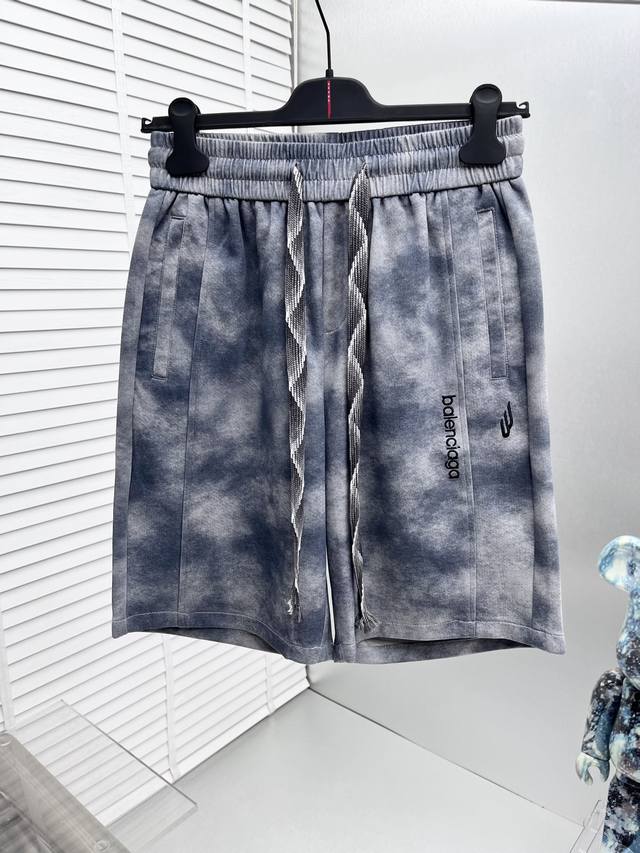 Balenciaga Paris 2025 Summer New Casual Shorts! Classic brand logo casual shorts