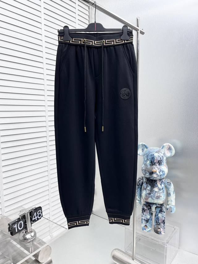 Versace* 2025 Autumn/Winter New Casual Pants, newly launched by the brand, made
