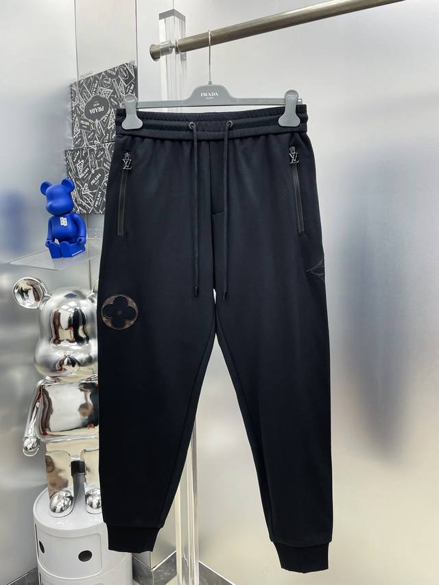 LV Louis Vuitton 2025 Fall/Winter New Style Patchwork Leather Brand Logo Casual