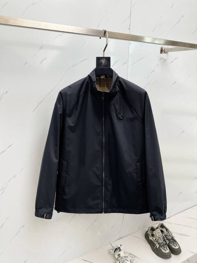 Same style as Burberry official website, released early! 2025 Fall New Men's Ja