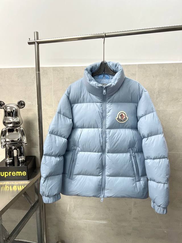 Moner Autumn/Winter New Style Large Logo Stand Collar Down Jacket Original Custo