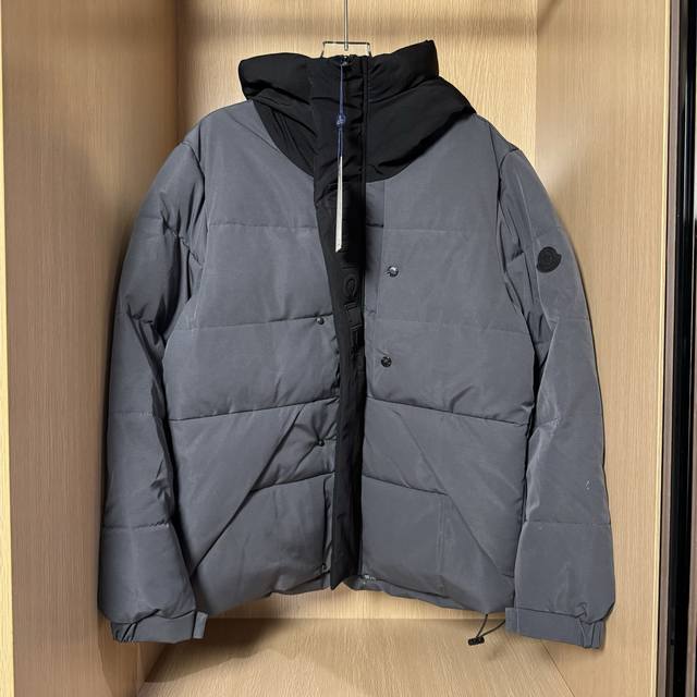 Style No. T40 Moner Mc Door Access Control 3D Embossed Letter Cotton Jacket Aut