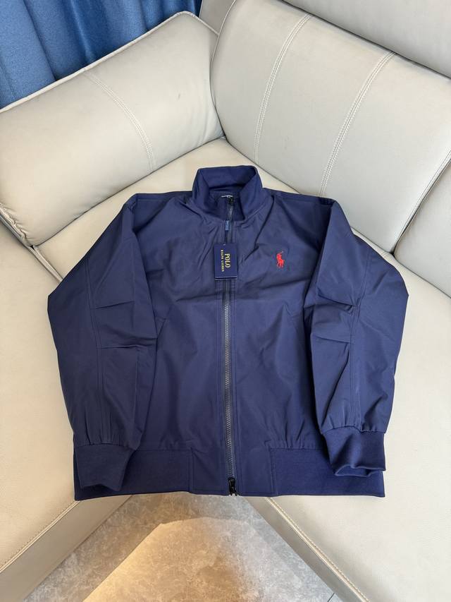 Ralh Lauren Men's Old-Money Style Stand Collar Workwear Harrington Jacket Ralh L