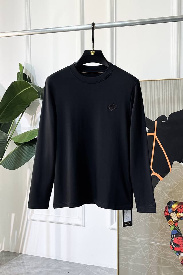 Lp Nuoyou 2025 Autumn Hot Selling Thin Fleece Long-Sleeve T-Shirt. Made with cus