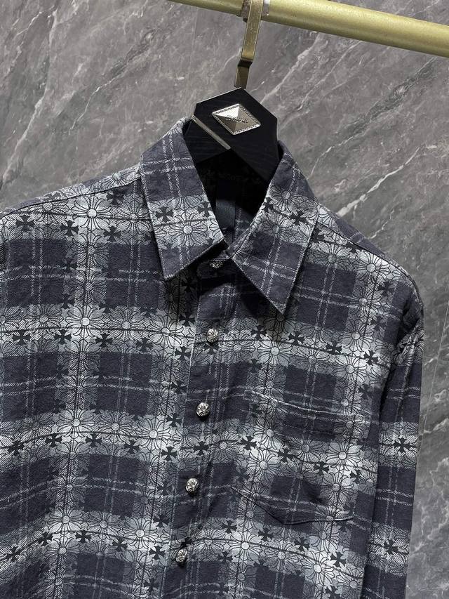 8133# New Arrival! Chrome Hearts Shirt Series - Celebrity Style Classic Autumn/W