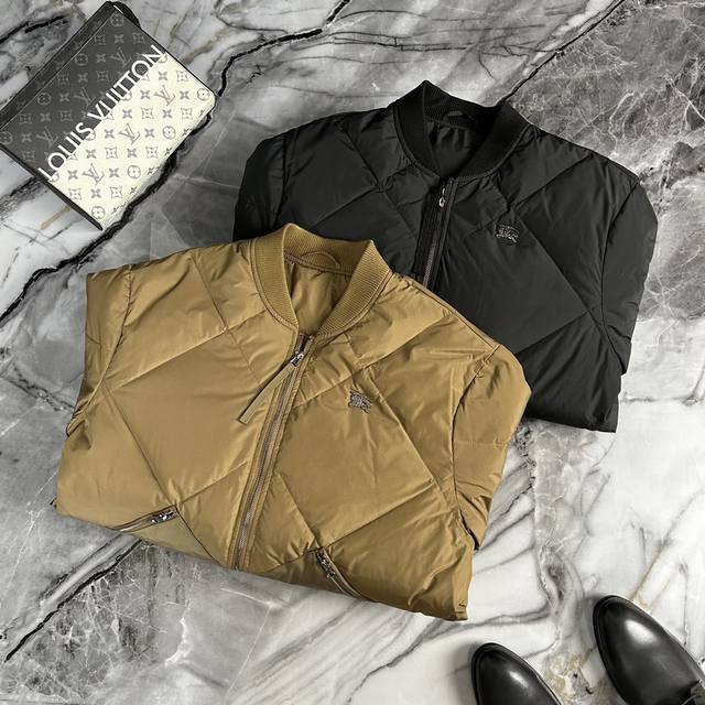 Sdi Burberry Autumn/Winter New Arrival Top-Tier Original Men's Fashion Baseball