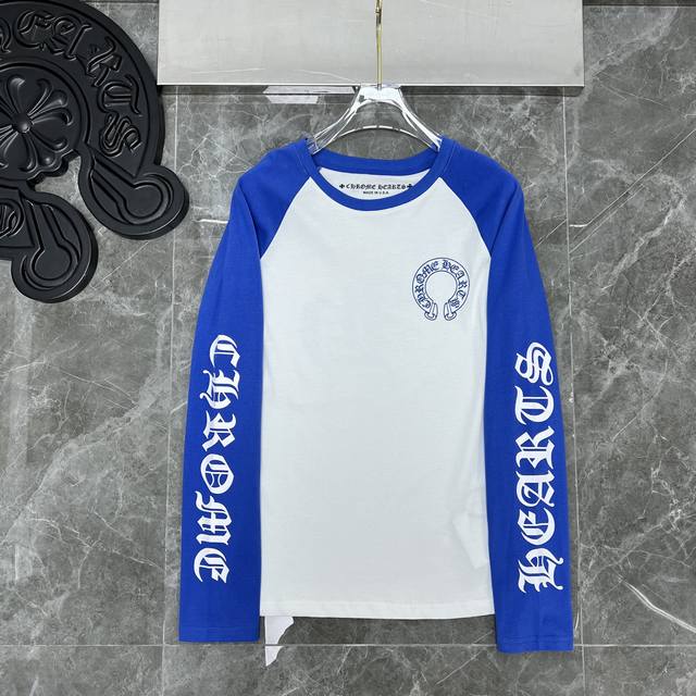 8592# New Arrival! Chrome Hearts Long-Sleeve T-Shirt Series! Available Simultane