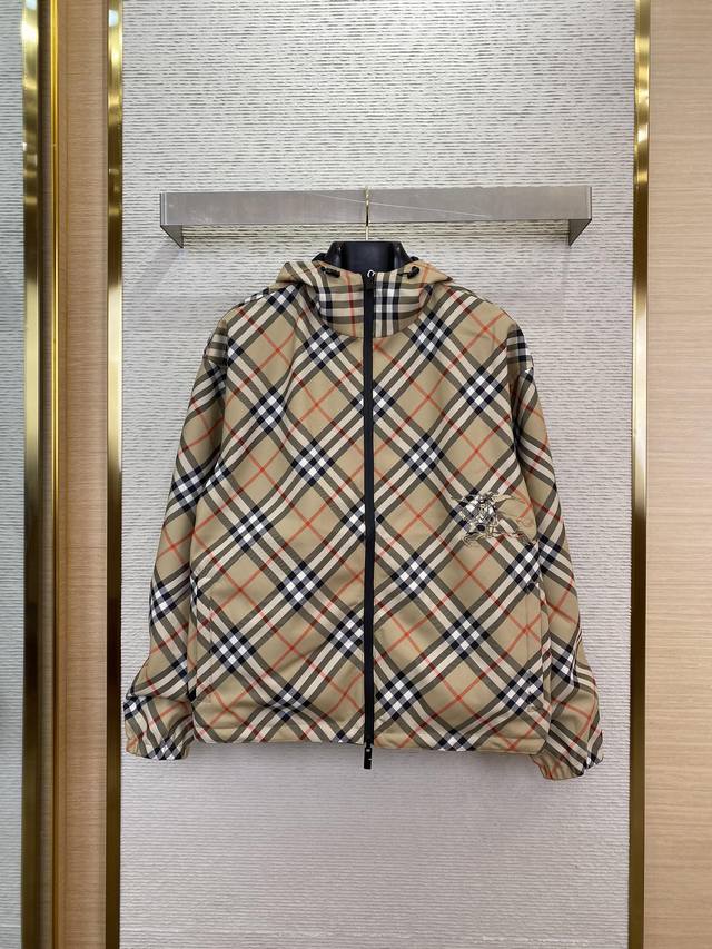 Bbr Burberry Double-Sided Check Equestrian Jacket. Purchased from YB for a custo