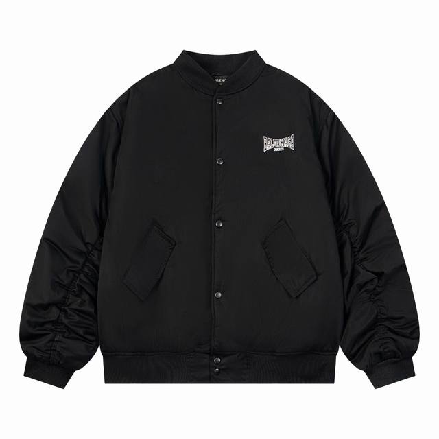 Style No. #S634 Balenciaga Blcg 24Fw Hollow-out Logo Embroidered Baseball Flight