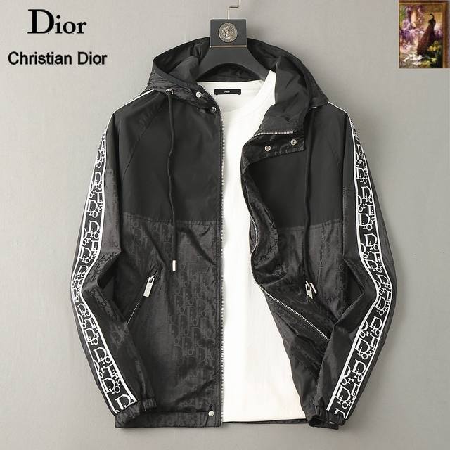 Dior 2025 Fall New Men's Jacket, original single-piece with complete tags, high