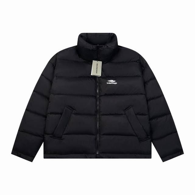 Style No. #S629 Balenciaga Blcg 24Fw 3B Embroidered Black and White Reversible C