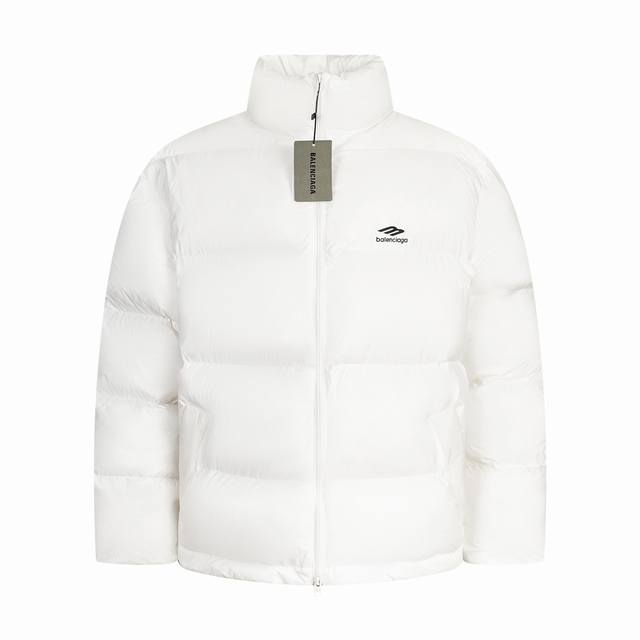 Style No. #S624 Balenciaga Blcg 24Fw 3B Laser Logo Ski Down Cotton Jacket Corre