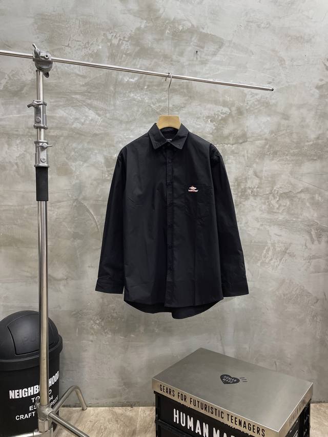 Style No. #S609 Balenciaga Blcg 25Ss Red Phantom Print Long-Sleeve Shirt - Corre